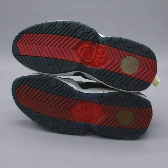 FILA Jayson Williams #55 Nets Autographed Game Worn Signed Basketball Sneakers